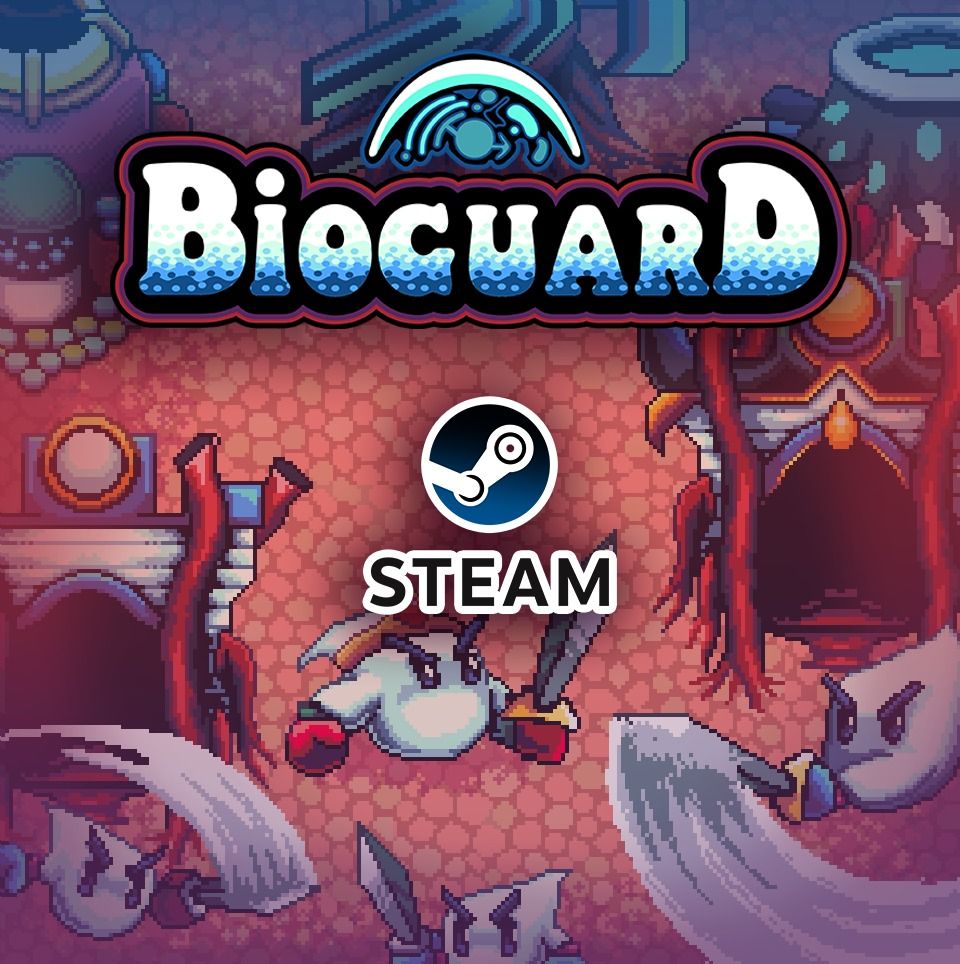 Lançamento oficial do jogo na steam Bioguard!